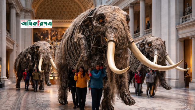 শিকাগো থেকে ওয়াশিংটন ডিসি: নিক কেভের ম্যামথ প্রদর্শনীর বিস্ময়কর যাত্রা